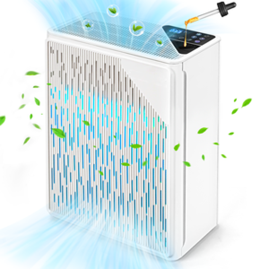 Hot Sale Air Purifier for Home Room with Night Light Sleep Mode