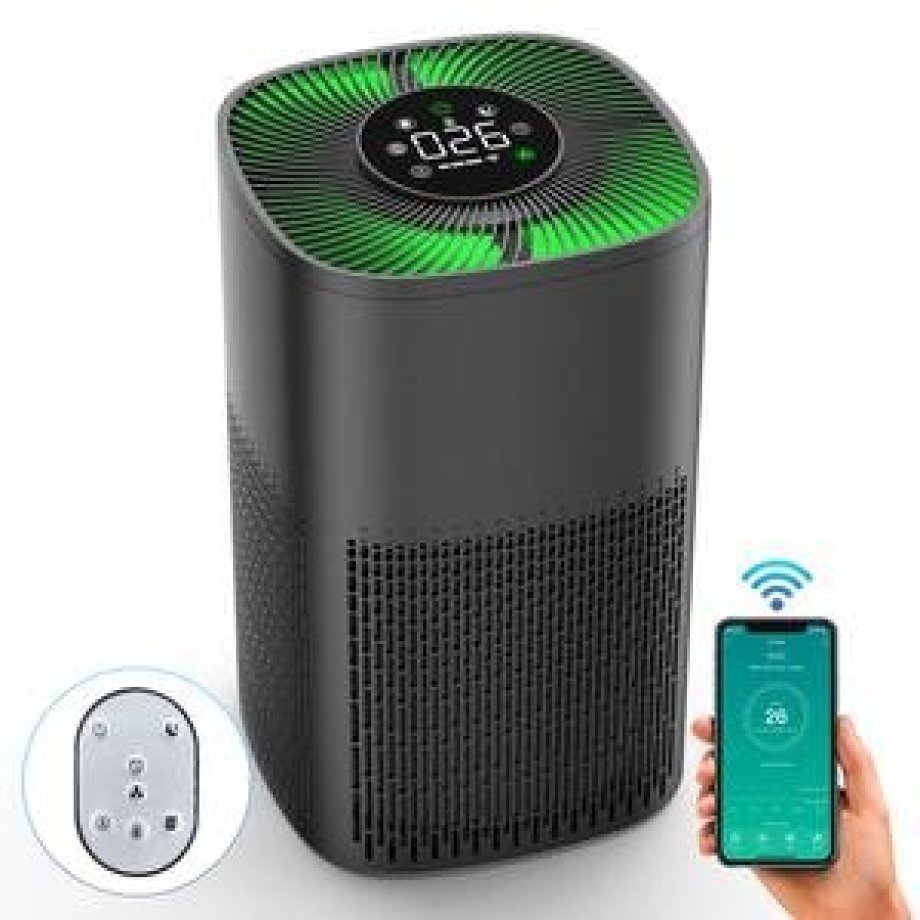 Air Purifier with Hepa Filter Remote Control